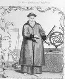 Father Ferdinand Verbiest (9 October 1623 – 28 January 1688) was a Flemish Jesuit missionary in China during the Qing dynasty. He was born in Pittem near Tielt in Flanders, later part of the modern state of Belgium. He was known as Nan Huairen (南懷仁) in Chinese.<br/><br/>

He was an accomplished mathematician and astronomer and proved to the court of the Kangxi Emperor that European astronomy was more accurate than Chinese astronomy. He then corrected the Chinese calendar and was later asked to rebuild and re-equip the Beijing Ancient Observatory, being given the role of Head of the Mathematical Board and Director of the Observatory.<br/><br/>

He became close friends with the Kangxi Emperor, who frequently requested his teaching, in geometry, philosophy and music. Verbiest worked as a diplomat and cartographer, and also as a translator, because he spoke Latin, German, Dutch, Spanish, Hebrew, and Italian. He wrote more than thirty books.